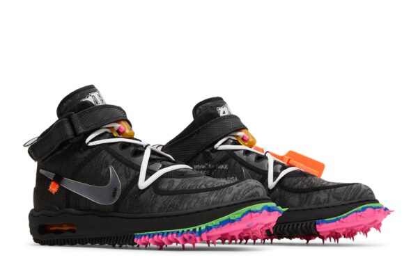 Nike Air Force 1 Mid Off-White Black DO6290-001 - Brosneaker photo 8
