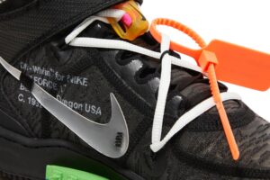 Nike Air Force 1 Mid Off-White Black DO6290-001 - Brosneaker photo 9