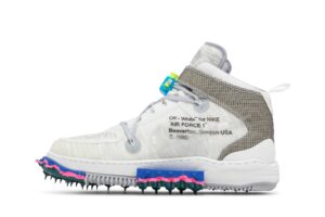 Nike Air Force 1 Mid Off-White White DO6290-100 - Brosneaker photo 3