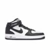 Nike Air Force 1 Mid Stussy Light Bone Black DJ7840-002 - Brosneaker photo 1