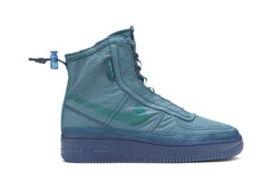 Nike Air Force 1 Shell Midnight Turquoise (Women's) BQ6096-300 - Brosneaker photo 1