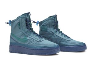 Nike Air Force 1 Shell Midnight Turquoise (Women's) BQ6096-300 - Brosneaker photo 8