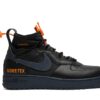Nike Air Force 1 Winter Gore-Tex Black Bright Ceramic Thunder Blue CQ7211-001 - Brosneaker photo 1