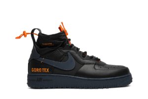 Nike Air Force 1 Winter Gore-Tex Black Bright Ceramic Thunder Blue CQ7211-001 - Brosneaker photo 1