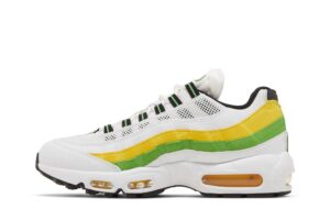 Nike Air Max 95 Essential White Green Apple Tour Yellow DQ3429-100 - Brosneaker photo 3