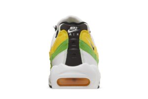 Nike Air Max 95 Essential White Green Apple Tour Yellow DQ3429-100 - Brosneaker photo 7