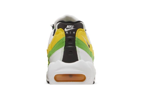 Nike Air Max 95 Essential White Green Apple Tour Yellow DQ3429-100 - Brosneaker photo 7