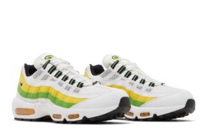 Nike Air Max 95 Essential White Green Apple Tour Yellow DQ3429-100 - Brosneaker photo 8