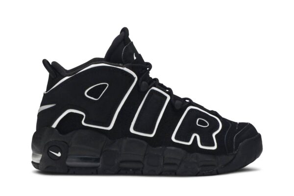 Nike Air More Uptempo Black White (GS) 415082-002 - Brosneaker photo 1