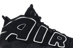 Nike Air More Uptempo Black White (GS) 415082-002 - Brosneaker photo 2