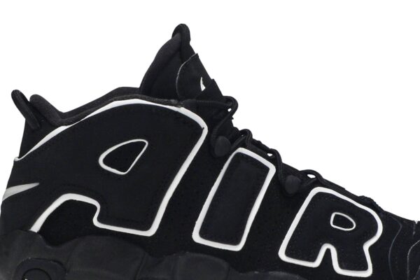 Nike Air More Uptempo Black White (GS) 415082-002 - Brosneaker photo 2