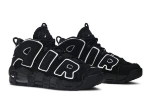 Nike Air More Uptempo Black White (GS) 415082-002 - Brosneaker photo 8