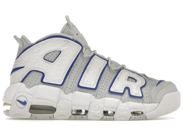 Nike Air More Uptempo Embossed White Royal Blue FD0669-100 - Brosneaker photo 1