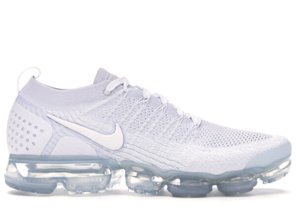 Nike Air VaporMax Flyknit 2 White Pure Platinum 942842-100 - Brosneaker photo 1