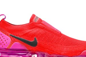 Nike Air VaporMax Moc 2 University Red Fuchsia Blast (Women's) AJ6599-600 - Brosneaker photo 2