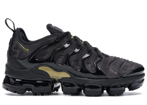 Nike Air VaporMax Plus Black Anthracite Metallic Gold CQ4612-001 - Brosneaker photo 1