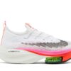 Nike Air Zoom Alphafly Next% Flyknit White Pink DJ5455-100 - Brosneaker photo 1
