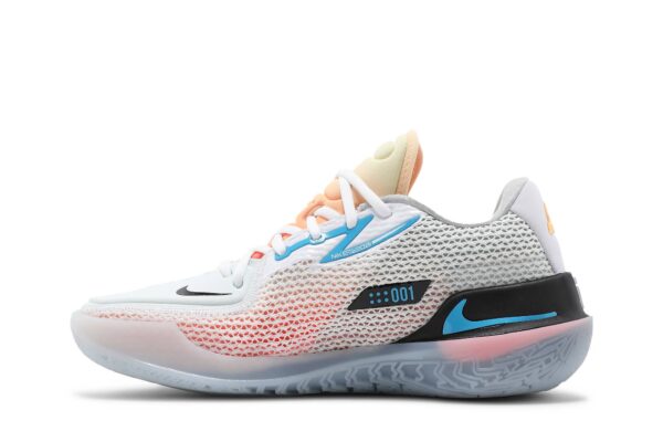Nike Air Zoom GT Cut White Black Laser Blue CZ0176-101 - Brosneaker photo 3