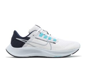 Nike Air Zoom Pegasus 38 White Midnight Navy CW7356-101 - Brosneaker photo 1