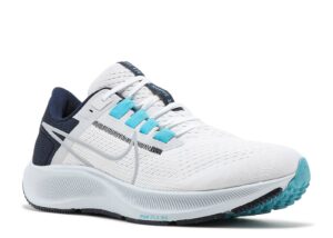 Nike Air Zoom Pegasus 38 White Midnight Navy CW7356-101 - Brosneaker photo 2