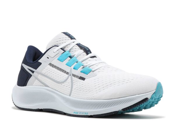 Nike Air Zoom Pegasus 38 White Midnight Navy CW7356-101 - Brosneaker photo 2