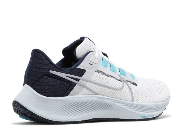 Nike Air Zoom Pegasus 38 White Midnight Navy CW7356-101 - Brosneaker photo 3