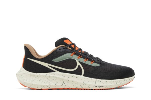 Nike Air Zoom Pegasus 39 Black Green Safety Orange DX6039-071 - Brosneaker photo 1