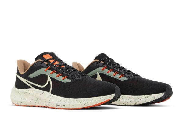 Nike Air Zoom Pegasus 39 Black Green Safety Orange DX6039-071 - Brosneaker photo 8