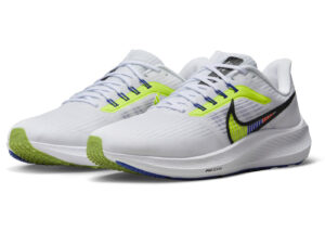 Nike Air Zoom Pegasus 39 PRM White Volt Racer Blue DX1627-100 - Brosneaker photo 2