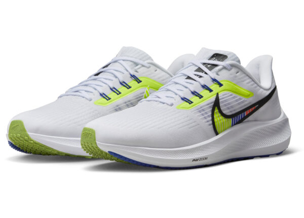 Nike Air Zoom Pegasus 39 PRM White Volt Racer Blue DX1627-100 - Brosneaker photo 2