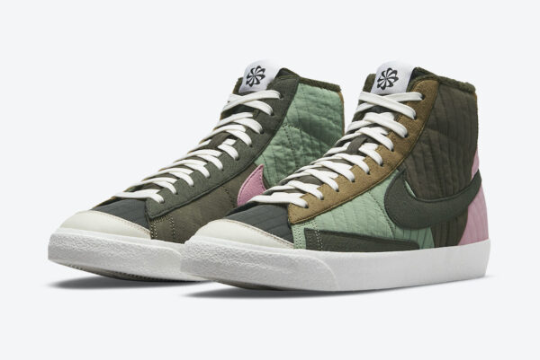 Nike Blazer Mid 77 Premium Toasty Sequoia Quilted DD8024-300 - Brosneaker photo 1