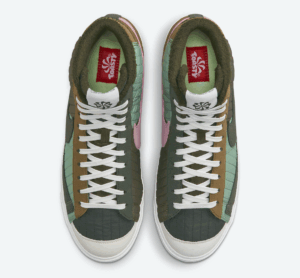 Nike Blazer Mid 77 Premium Toasty Sequoia Quilted DD8024-300 - Brosneaker photo 3