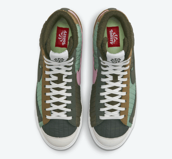 Nike Blazer Mid 77 Premium Toasty Sequoia Quilted DD8024-300 - Brosneaker photo 3