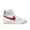 Nike Blazer Mid '77 White Light Smoke Grey Phantom Gym Red (GS) DH9700-100 - Brosneaker photo 1
