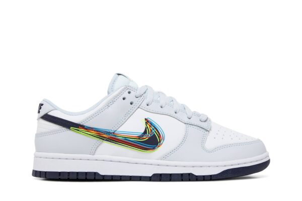 Nike Dunk Low 3D Swoosh DV6482-100 - Brosneaker photo 1