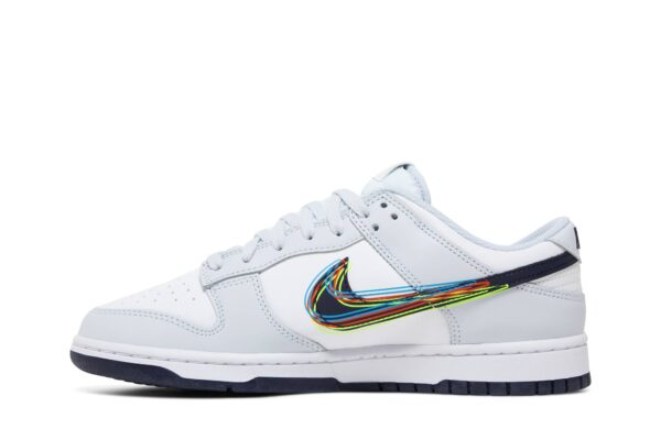 Nike Dunk Low 3D Swoosh DV6482-100 - Brosneaker photo 3