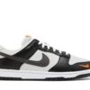 Nike Dunk Low Black Total Orange Mini Swoosh FN7808-001 - Brosneaker photo 1
