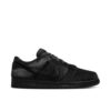Nike Dunk Low Dover Street Market Triple Black Velvet DH2686-002 - Brosneaker photo 1