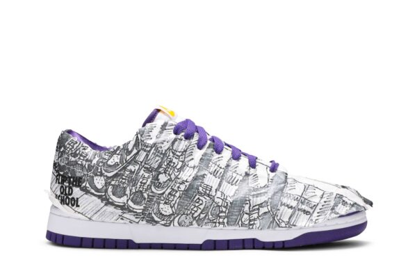 Nike Dunk Low Flip the Old School (Women's) DJ4636-100 - Brosneaker photo 1
