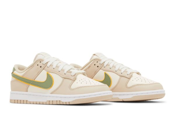 Nike Dunk Low Pale Ivory Oil Green (Women's) FQ6869-131 - Brosneaker photo 8