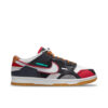Nike Dunk Low Scrap Black Grey University Red DN1775-001 - Brosneaker photo 1