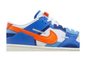 Nike Dunk Low Scrap Knicks DM0128-100 - Brosneaker photo 2