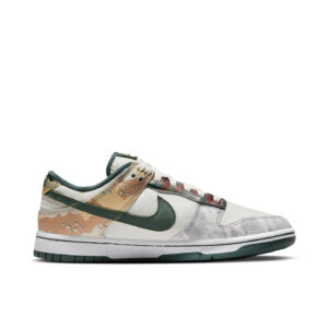 Nike Dunk Low SE Sail Multi-Camo DH0957-100 - Brosneaker photo 1