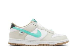 Nike Dunk Low Split Seam White Tan Mint (GS) DX6063-131 - Brosneaker photo 1