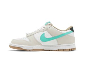 Nike Dunk Low Split Seam White Tan Mint (GS) DX6063-131 - Brosneaker photo 3