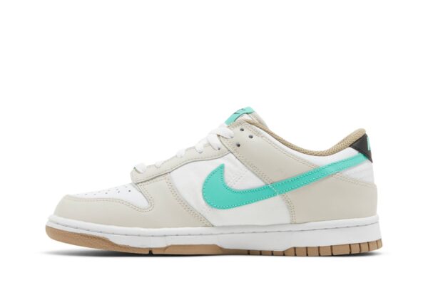Nike Dunk Low Split Seam White Tan Mint (GS) DX6063-131 - Brosneaker photo 3