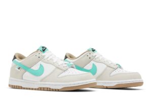 Nike Dunk Low Split Seam White Tan Mint (GS) DX6063-131 - Brosneaker photo 8