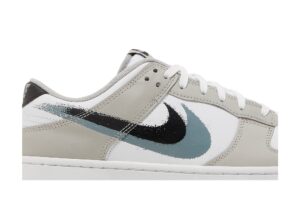 Nike Dunk Low Stencil Swoosh FD0661-100 - Brosneaker photo 2