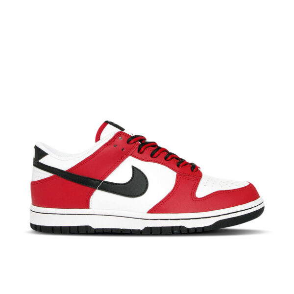 Nike Dunk Low White Black Red (GS) 304874-105 - Brosneaker photo 1