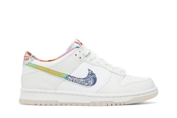 Nike Dunk Low White Multi-Color Paisley (GS) FN8913-141 - Brosneaker photo 1